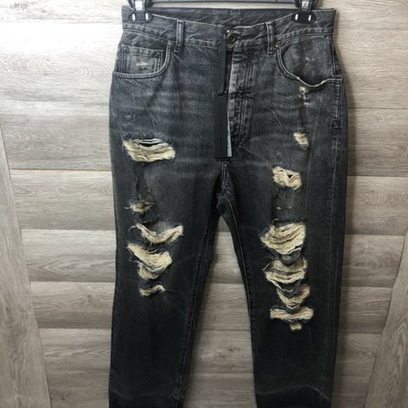 Unravel Project Sz 27 Distressed Baggy Jeans - Picture 1 of 9